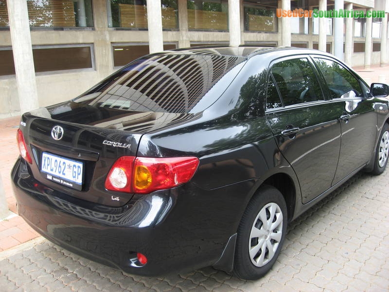 2008 Toyota Corolla 1.4 PROFESSIONAL used car for sale in Pretoria Central Gauteng South Africa ...