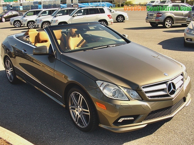 2011 Mercedes Benz E55 E550 2 Door Cabriolet used car for sale in Cape Town Central Western Cape ...