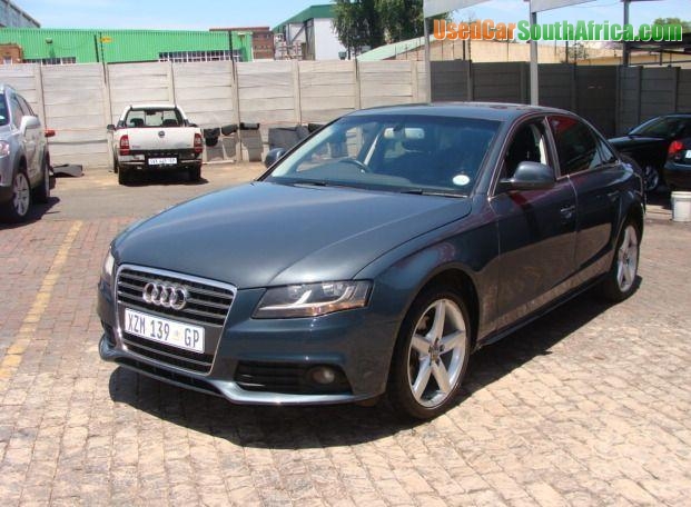 2008 Audi A4 1.8T used car for sale in Johannesburg City Gauteng South Africa