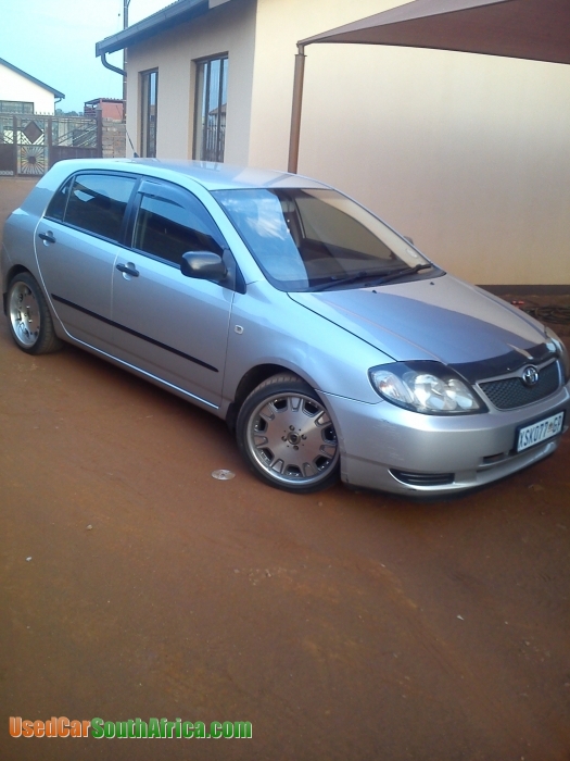 2003 Toyota RunX 140 RTR used car for sale in Pretoria North Gauteng South Africa ...