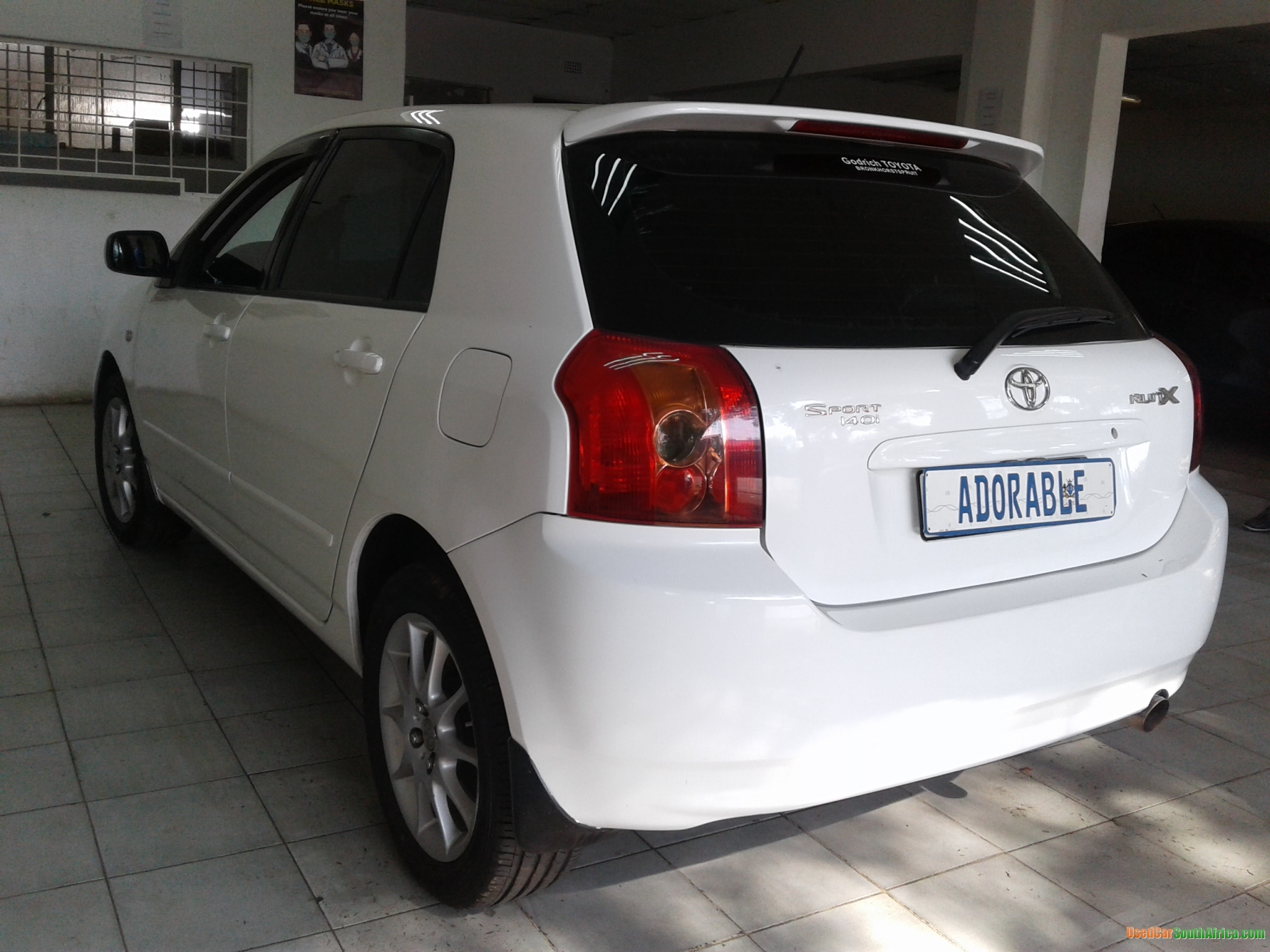 2007 Toyota RunX SPORT used car for sale in Johannesburg City Gauteng